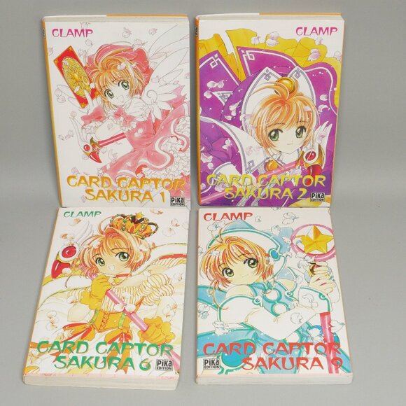 Card Captor Sakura Manga Books 1 2 6 9 No Bookmarks - Picture 1 of 6
